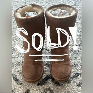 SOLD BearPaw Women’s Mid Calf Elle Boots - Water-Resistant